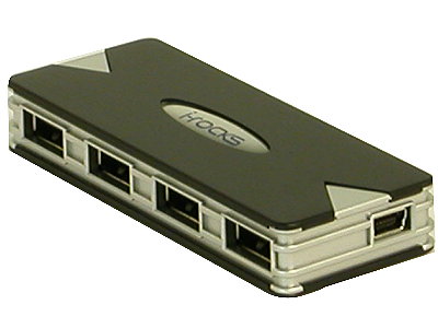 IR-4100 4-ports Aluminium USB Hub