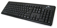 KR-6170M-BK I-ROCKS i-mini Piano Black X-Slim USB Mac Keyboard