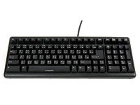KR-6230 Compact MX Mechanical Switch Gaming Keyboard Two Integrated USB 2.0 Ports