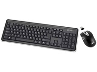 RF-6577L 2.4 GHz Wireless Keyboard and Laser Mouse